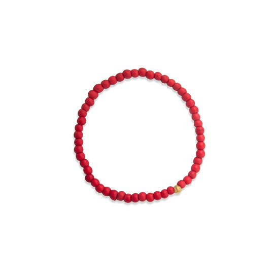 Pulsera Coral Rojo 4