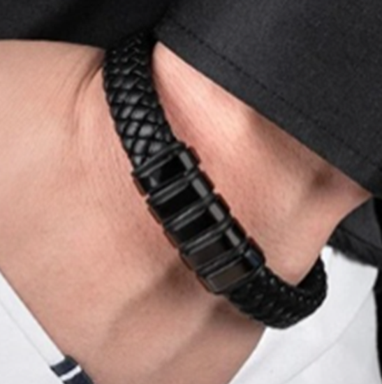 Pulsera Custom Serpent Negro