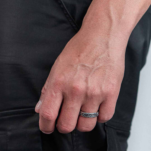 Anillo Gotico 316L
