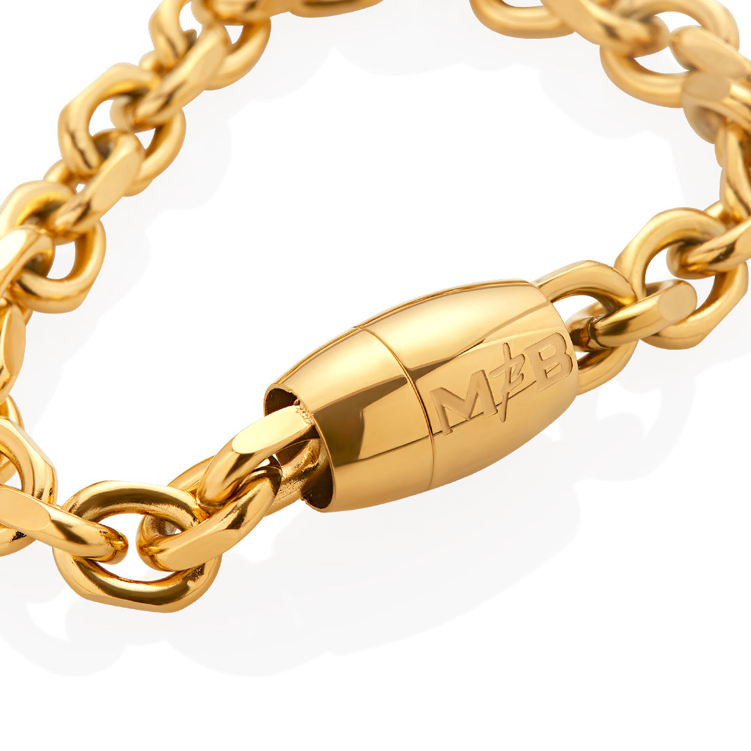 Pulsera Anarchy Dorado