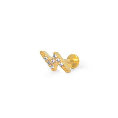 Bolt Piercing Titanio Labret