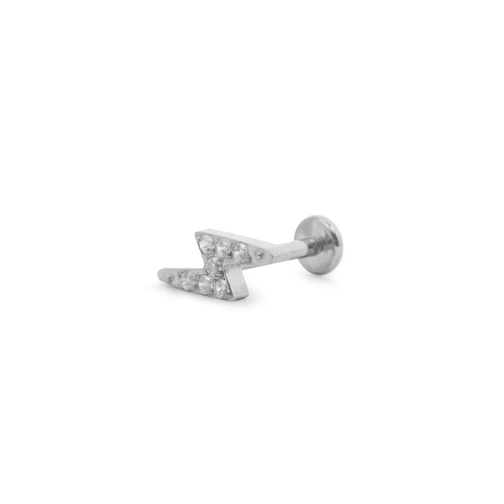 Bolt Piercing Titanio Labret