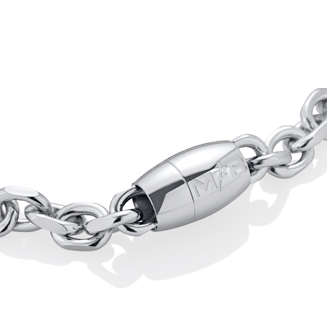 Pulsera Anarchy Plateado