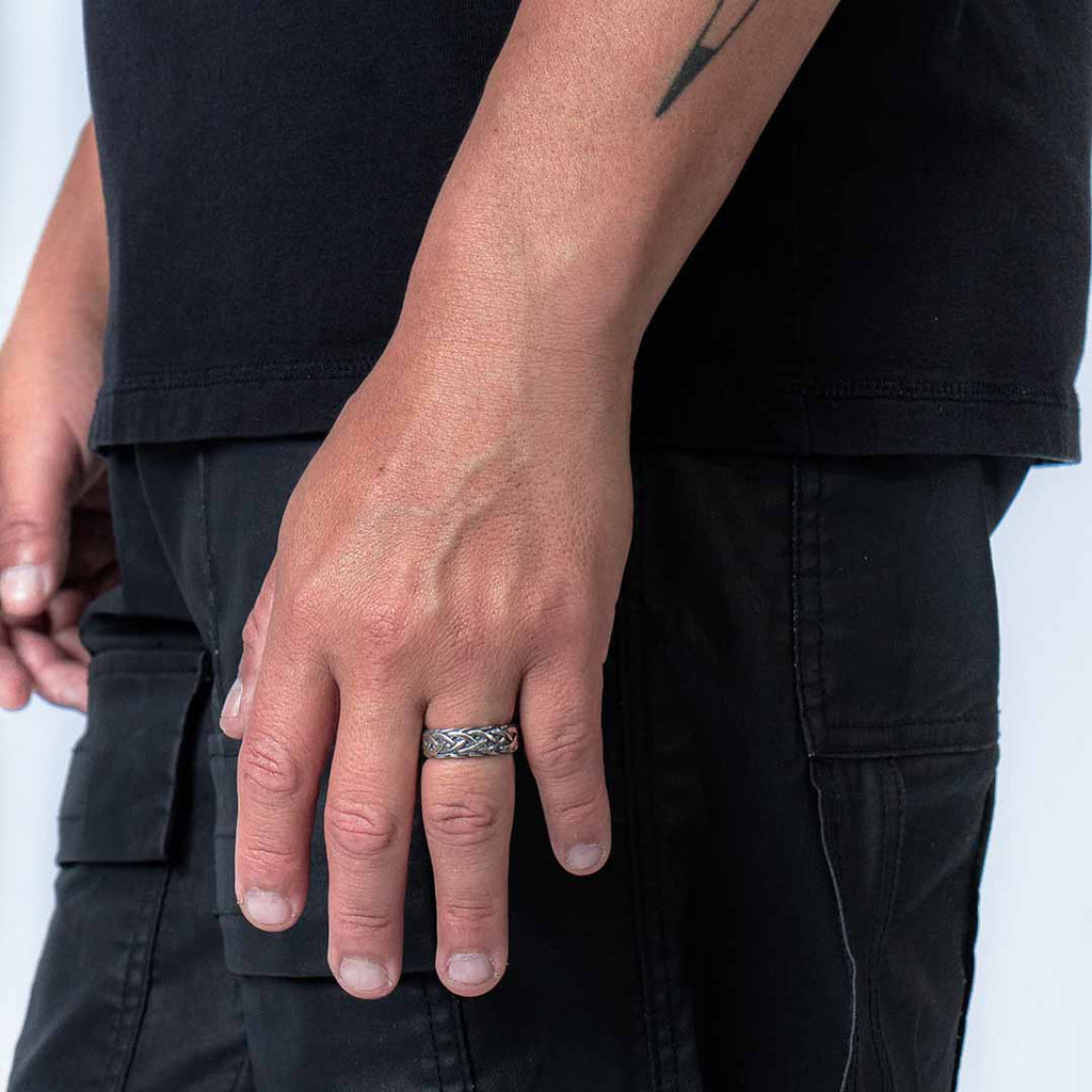 Anillo Celta Plata 950