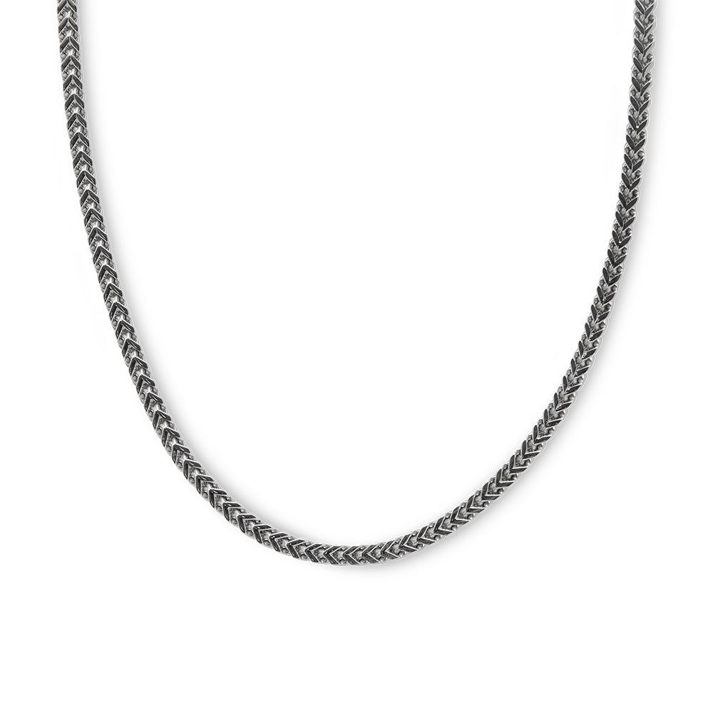 Collar Franco Plateado v2