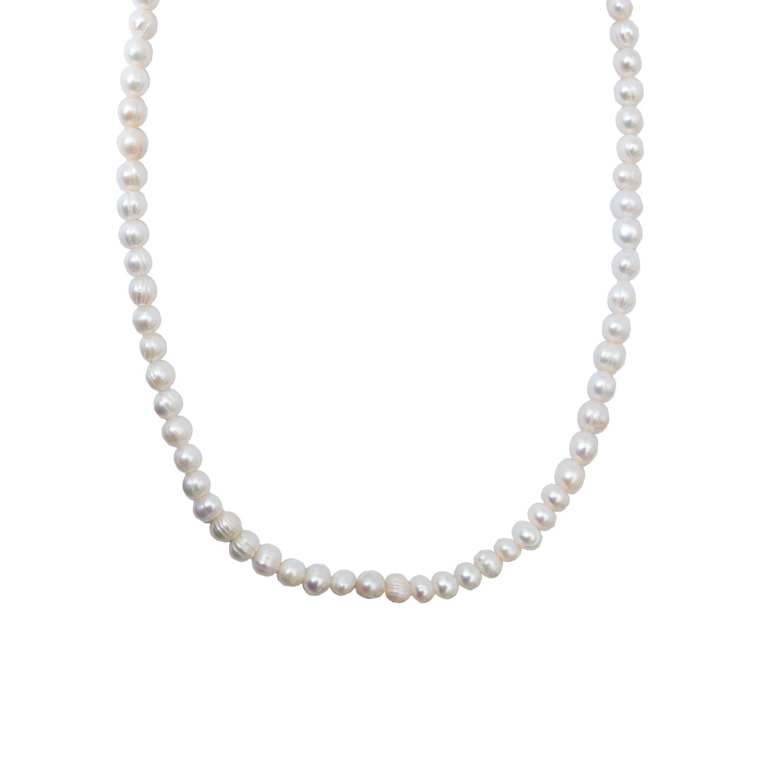 Collar Perlas Básico Plata 950