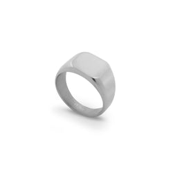 Anillo Sello 316L - Plateado