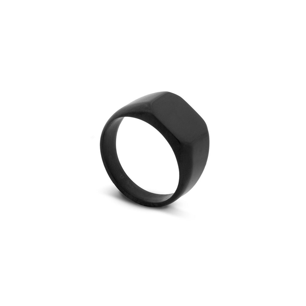 Anillo Sello 316L - Negro PVD