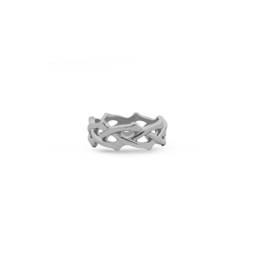 Anillo Corona de Espinas 316L