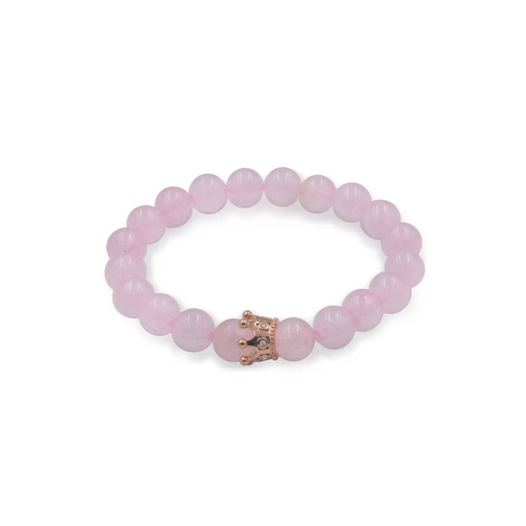 Pulsera Julieta Cuarzo Rosado