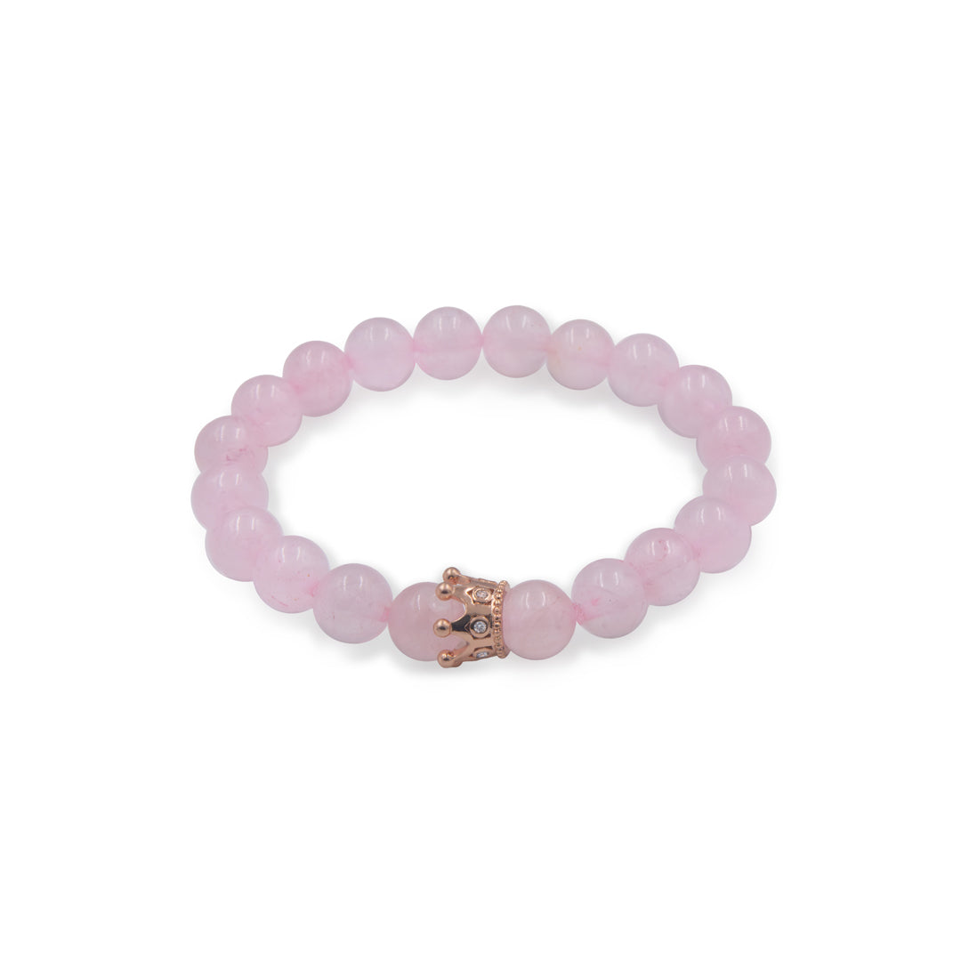 Pulsera Julieta Cuarzo Rosado