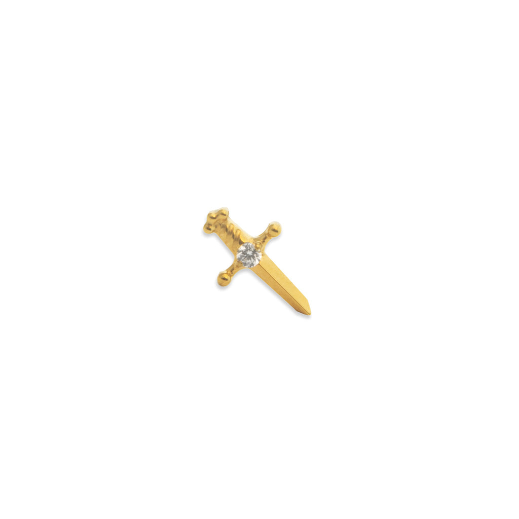 Katana Piercing Titanio Labret
