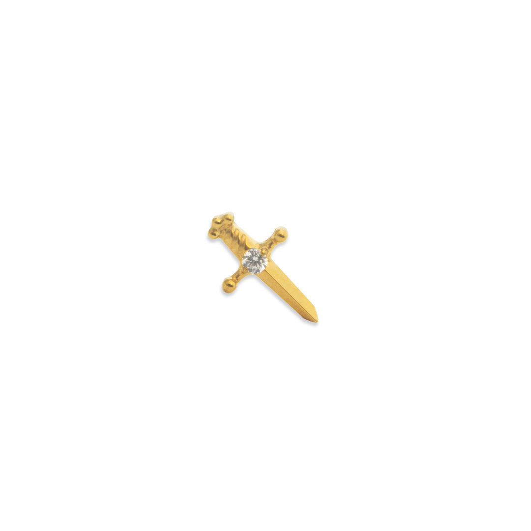 Katana Piercing Titanio Labret