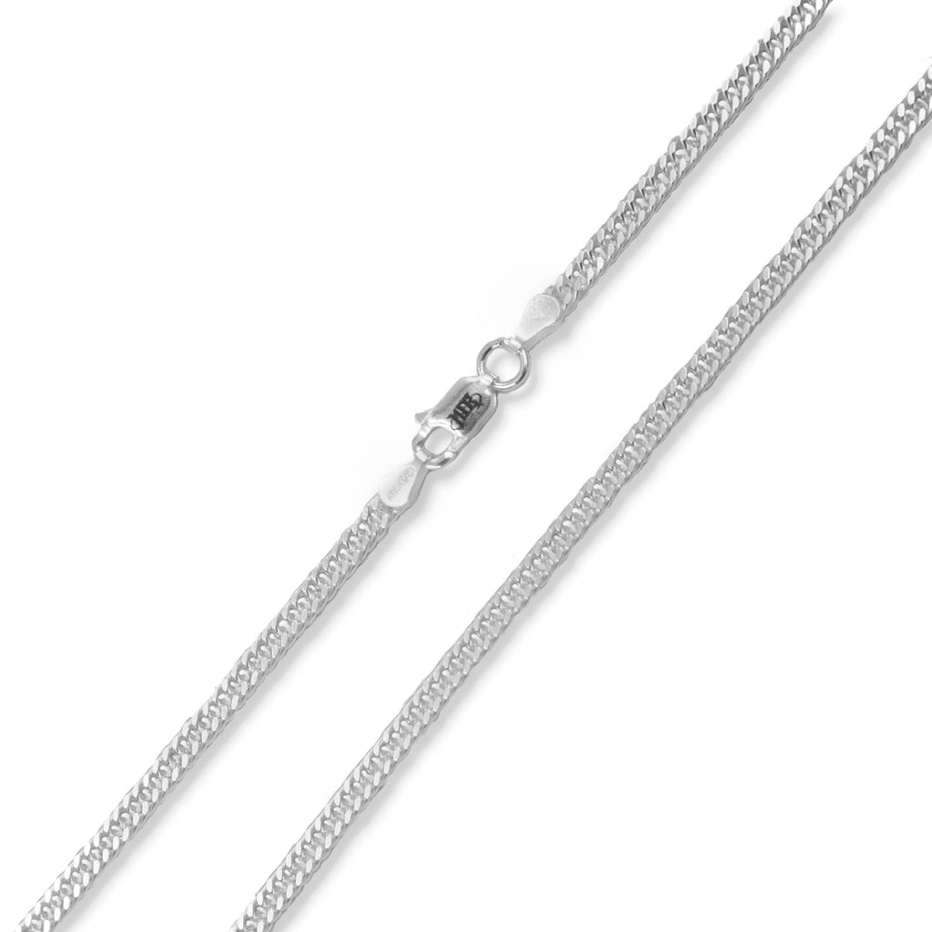 Collar Micro Doble Malla 3mm - P925