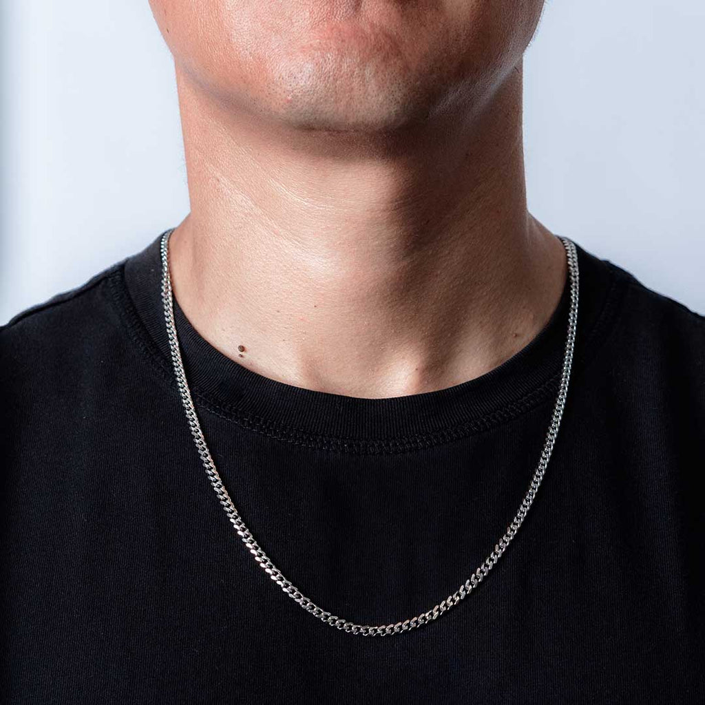 Collar Micro Lomo Plateado v2