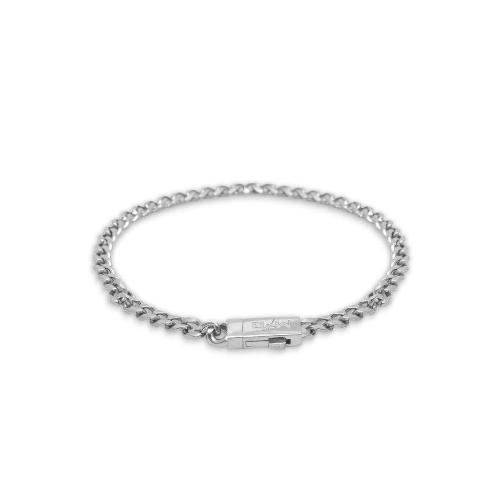 Pulsera Micro Lomo Plateado