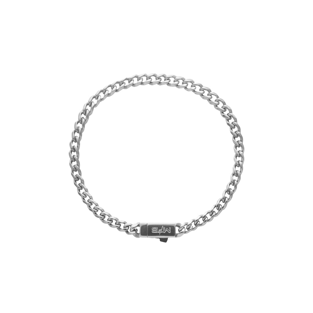 Pulsera Micro Lomo Plateado