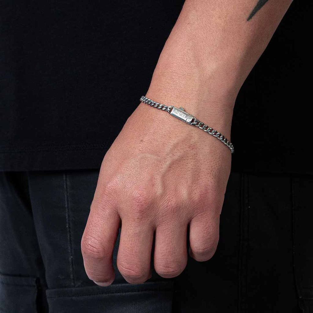 Pulsera Micro Lomo Plateado