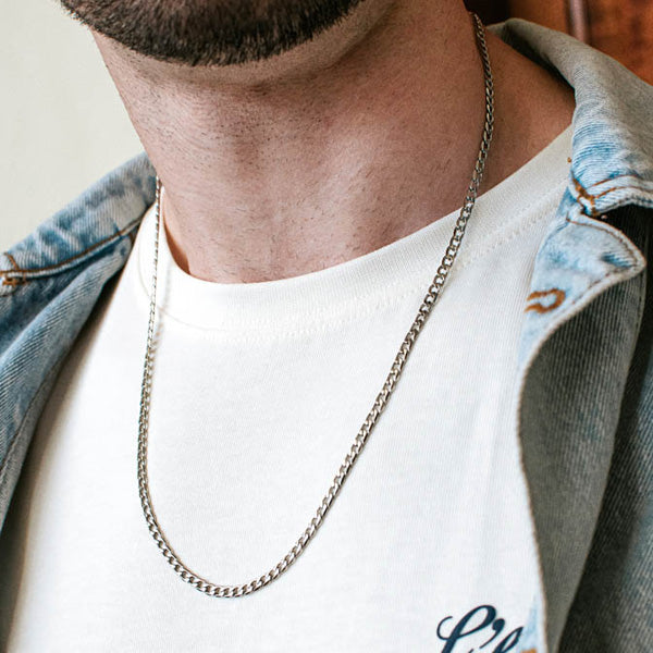 Collar Micro Lomo Plateado v2