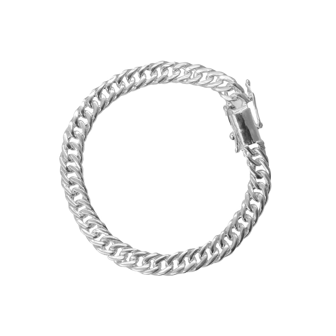 Pulsera Lomo Doble Malla 6MM P950