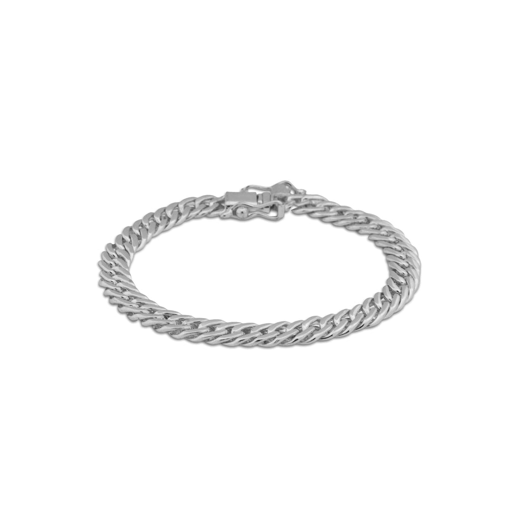 Pulsera Lomo Doble Malla 6MM P950