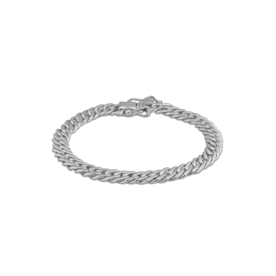 Pulsera Lomo Doble Malla 6MM P950