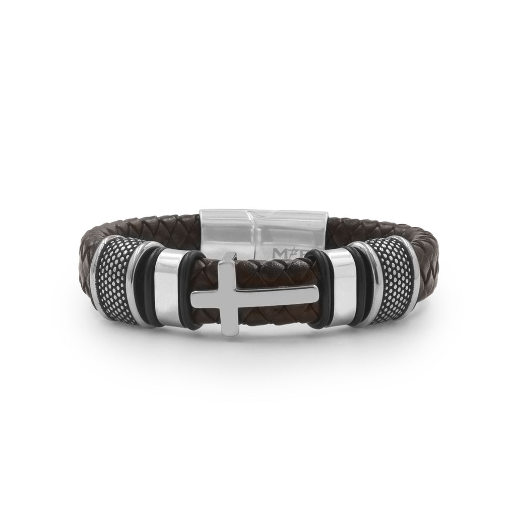 Pulsera Templario Marrón
