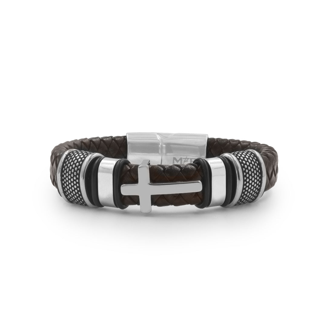 Pulsera Templario Marrón