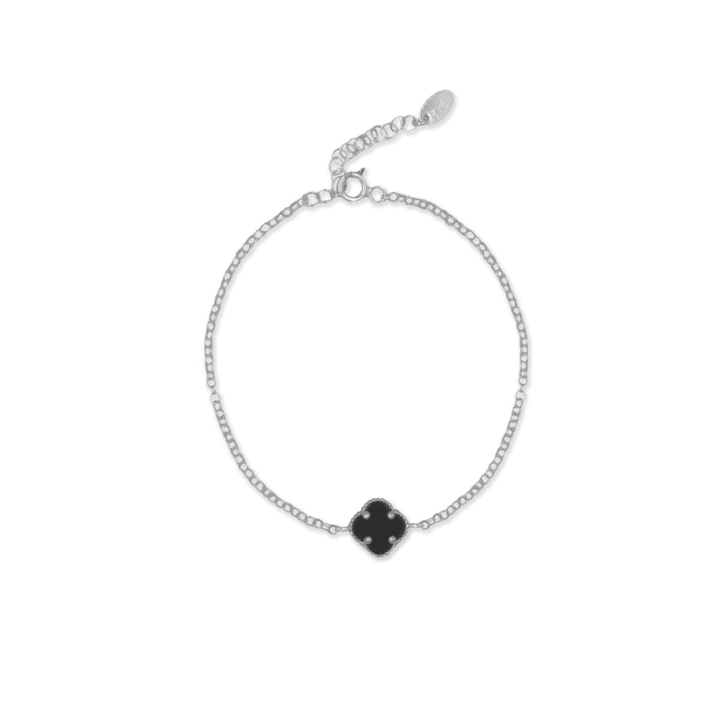 Pulsera Trebol 1 Plata 925