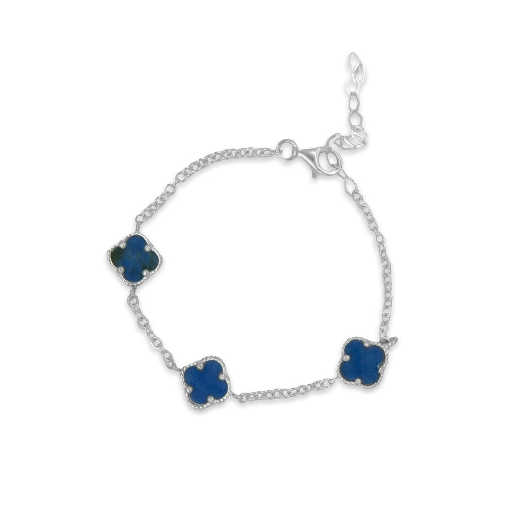 Pulsera Trebol 3 Plata 925
