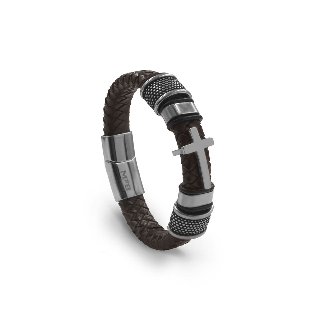 Pulsera Templario Marrón