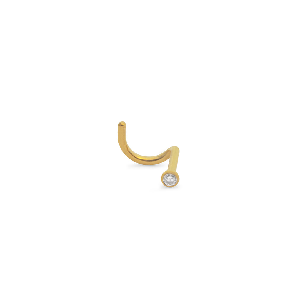 Punto de Luz Piercing Titanio 2mm Nostril