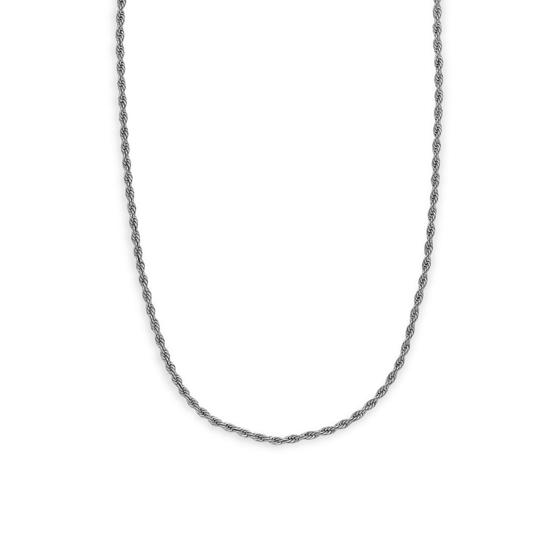 Collar Rope Plateado v2