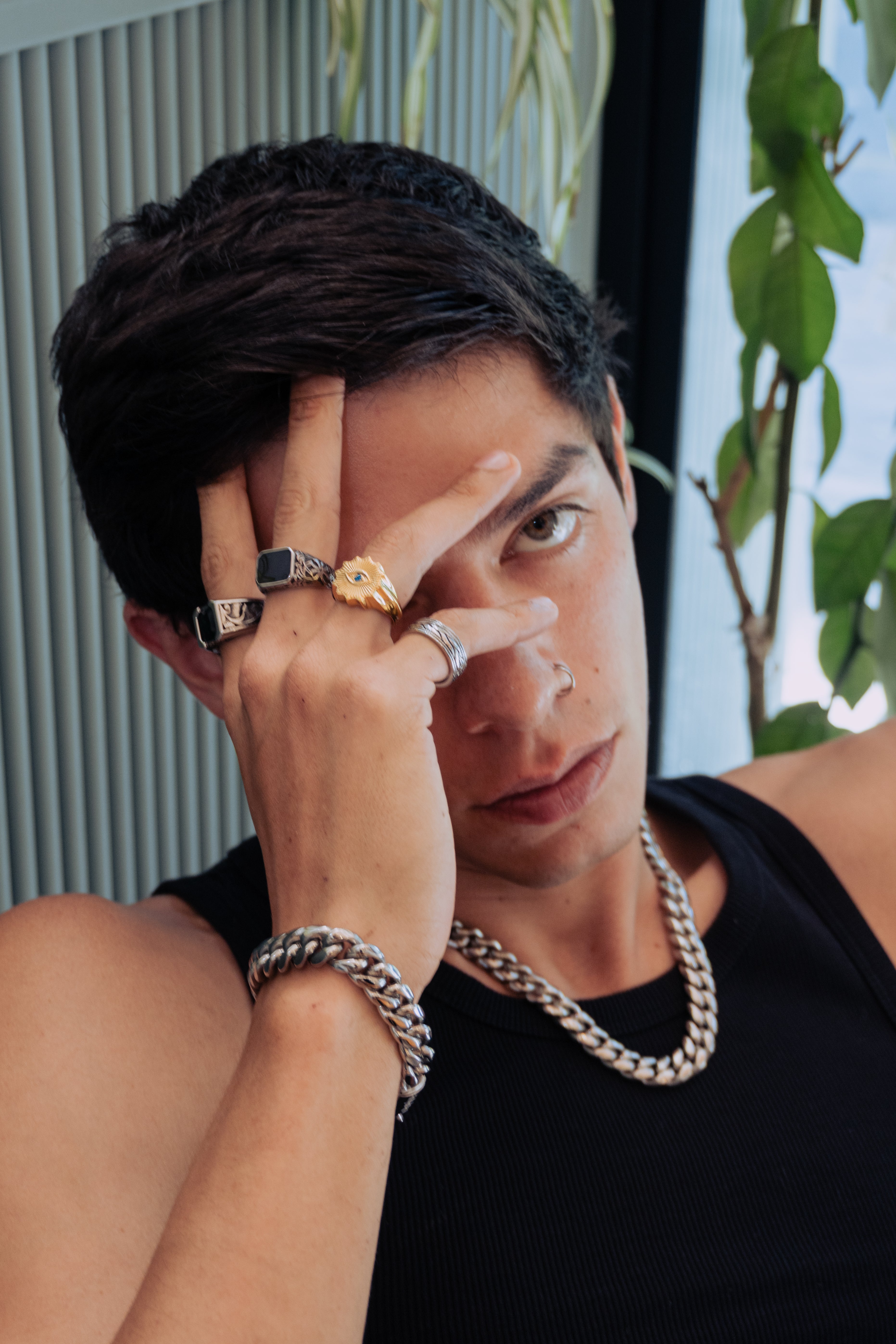 Set Cuban Link: Collar y Pulsera de Acero