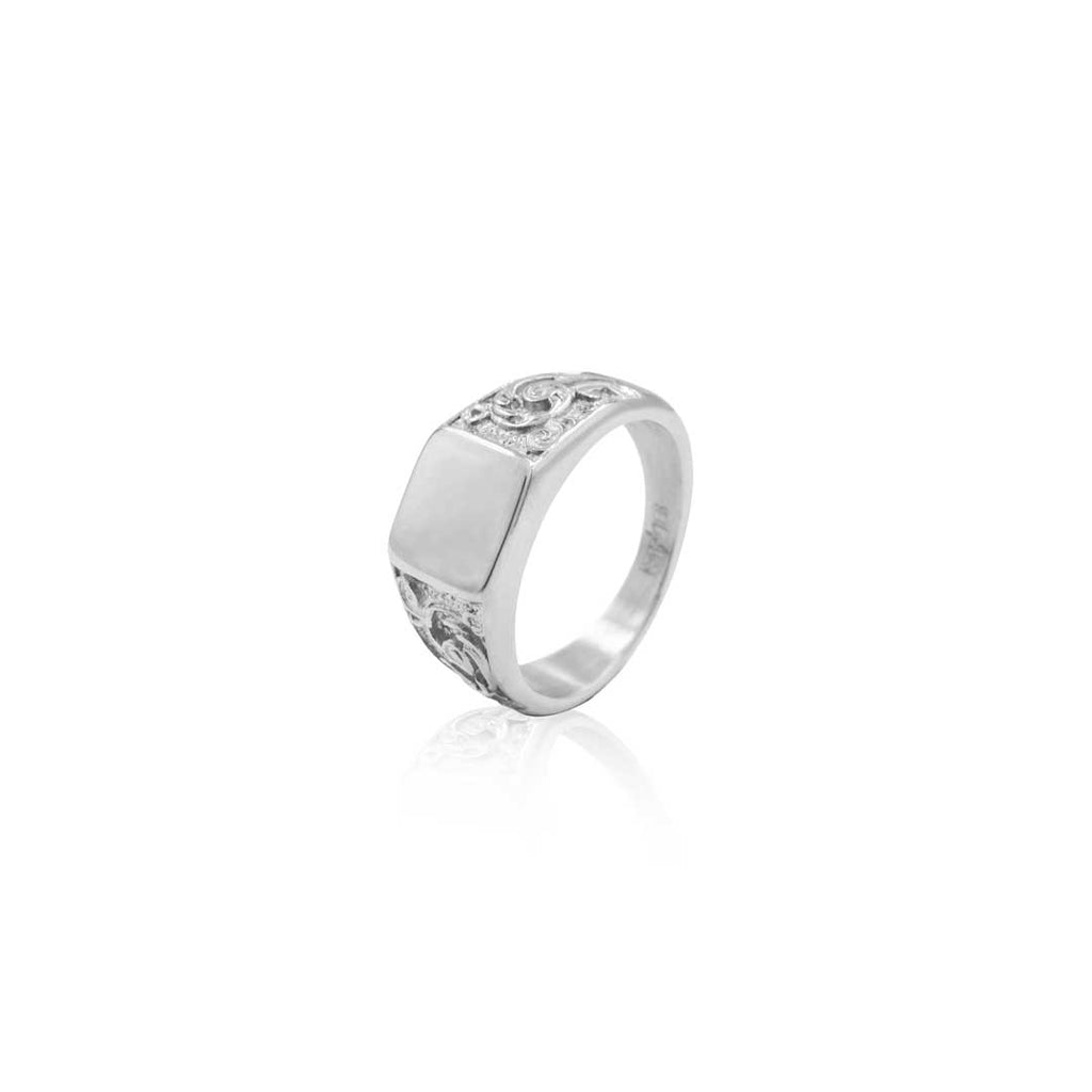 Anillo Signum Plateado 316L
