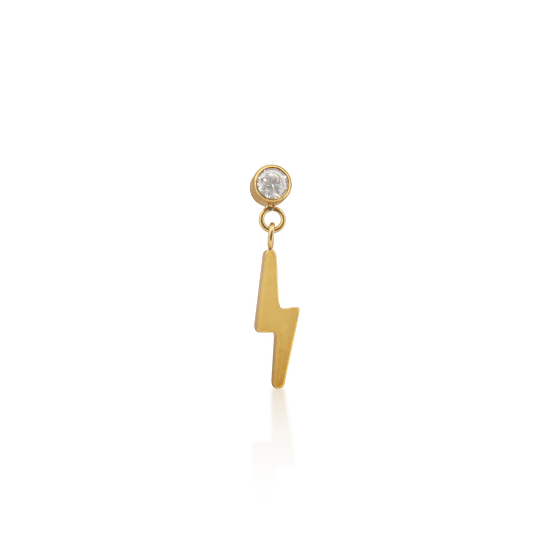 Thunderbolt Piercing Titanio Labret