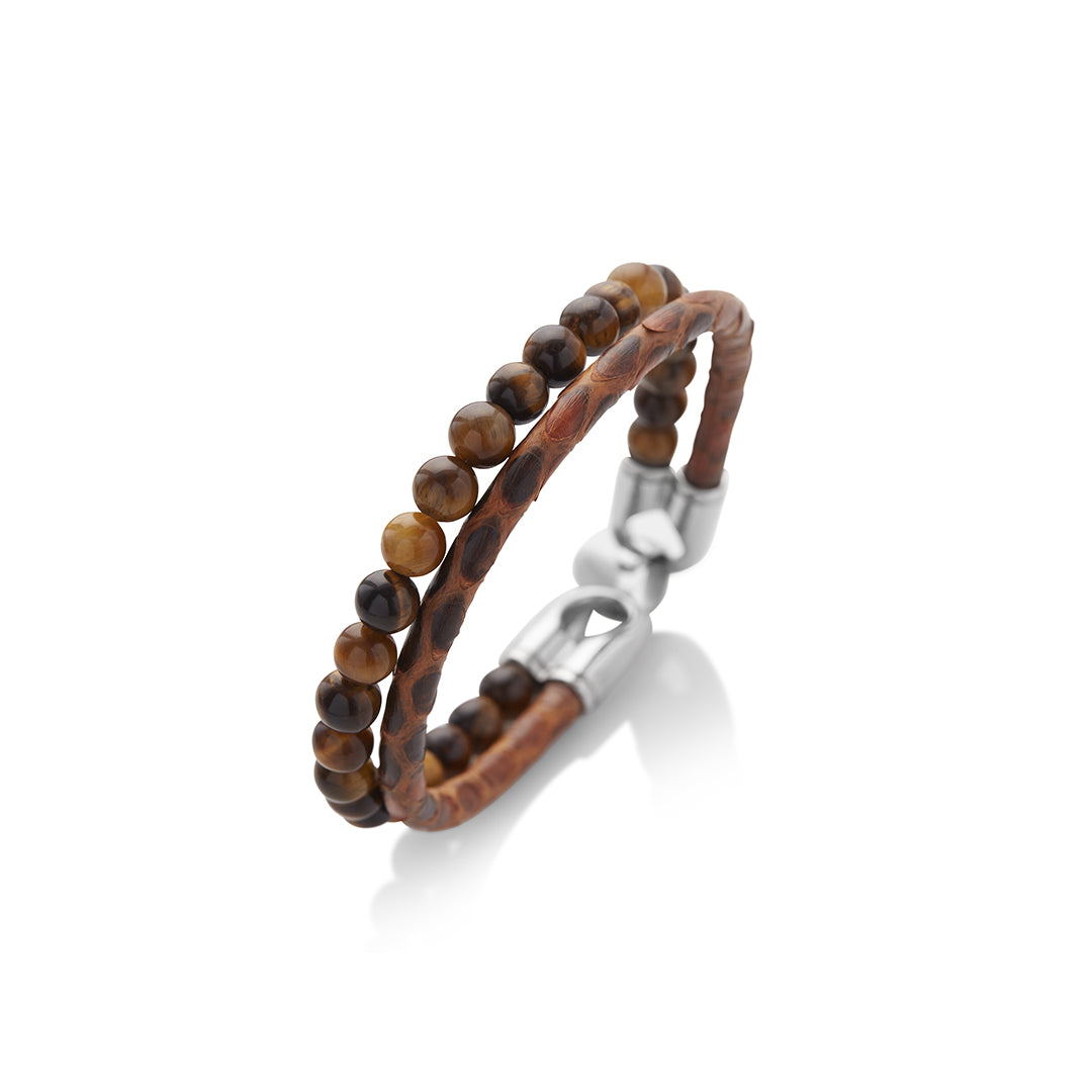 Pulsera Viper Marron
