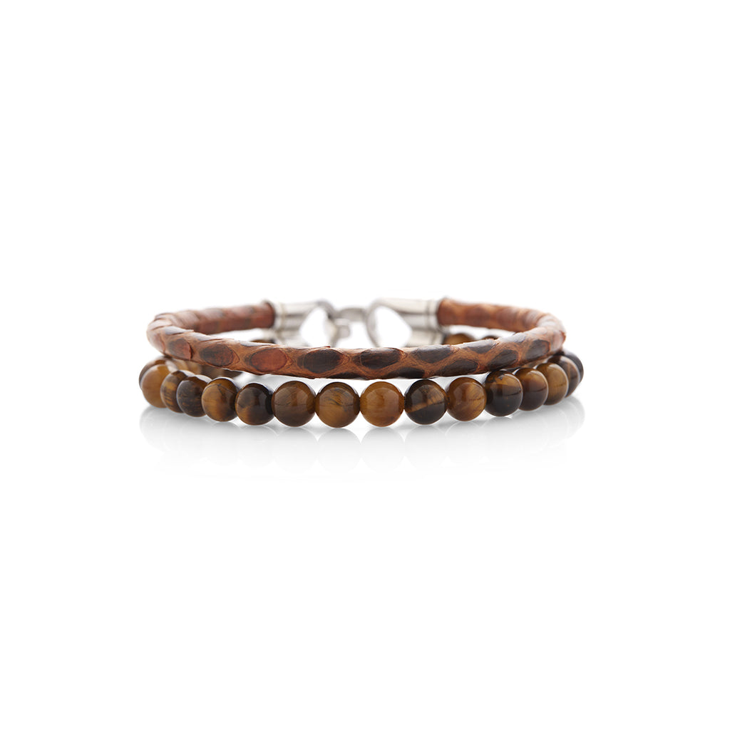 Pulsera Viper Marron