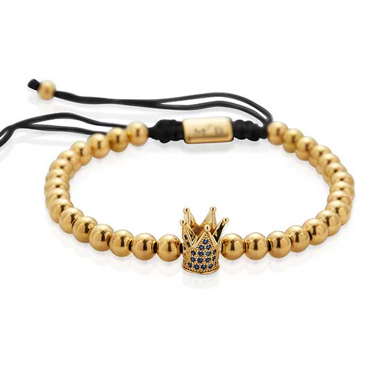 Pulsera King Blue Zircon
