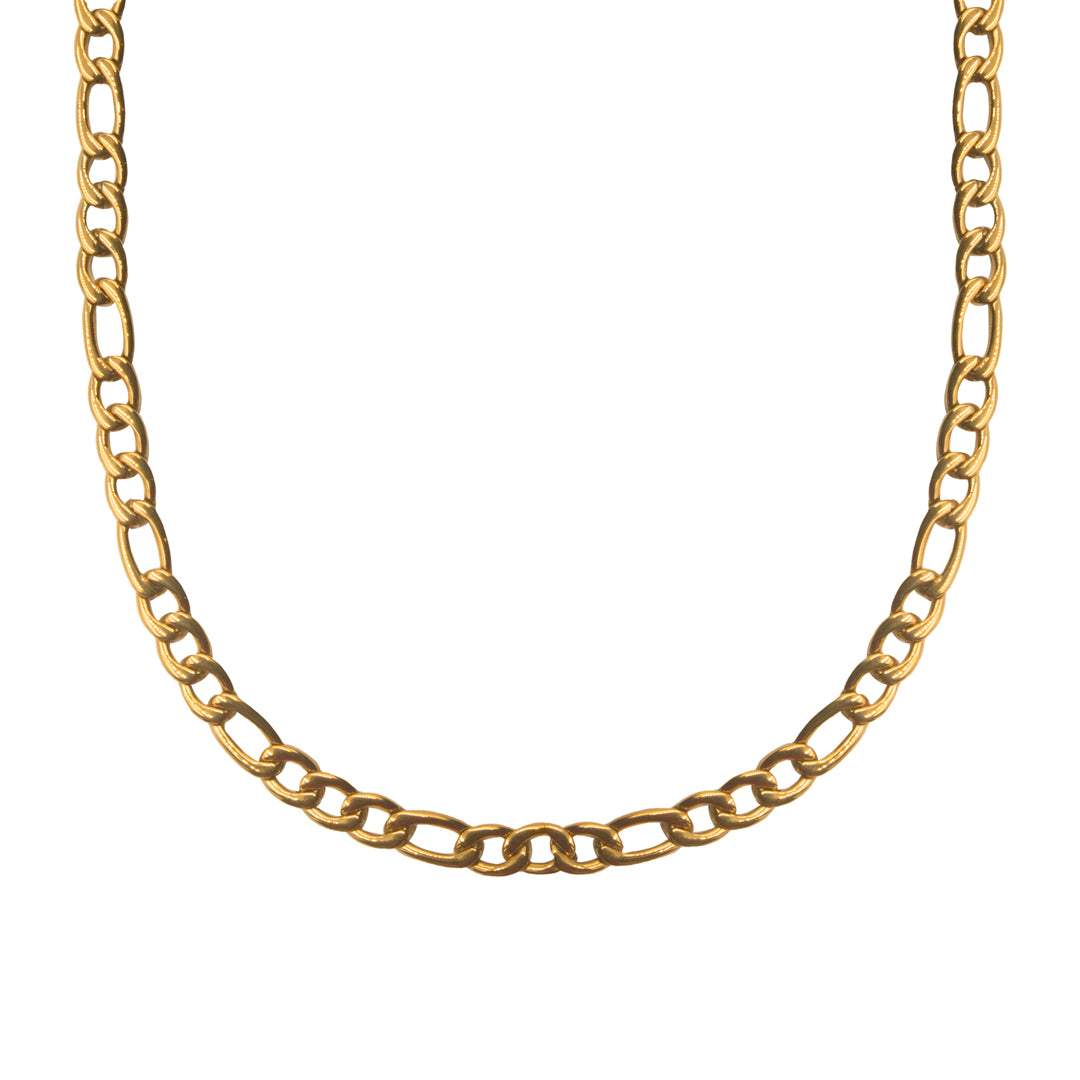 Collar Figaro Dorado 316L PVD