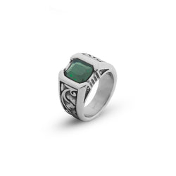 Anillo Emperator Plateado