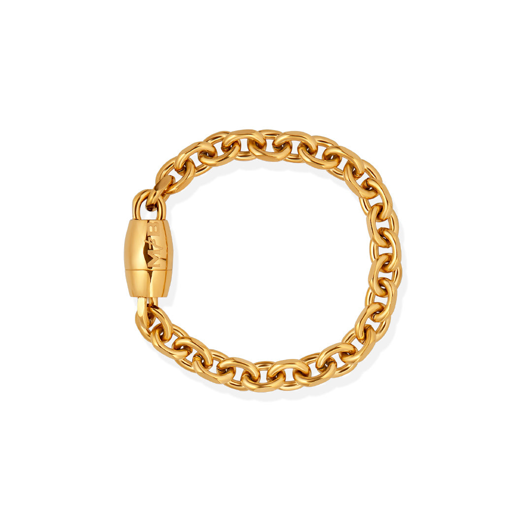 Pulsera Anarchy Dorado (1)