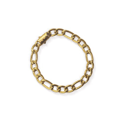 Pulsera Figaro  316L - Dorado PVD