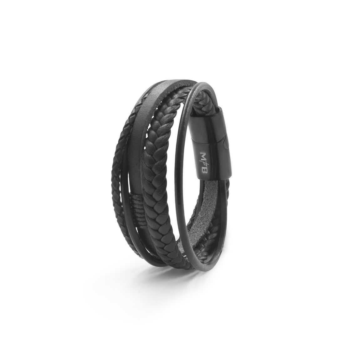 Pulsera Trilogy Negro (1)