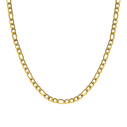 Collar Micro Figaro  316L - Dorado PVD