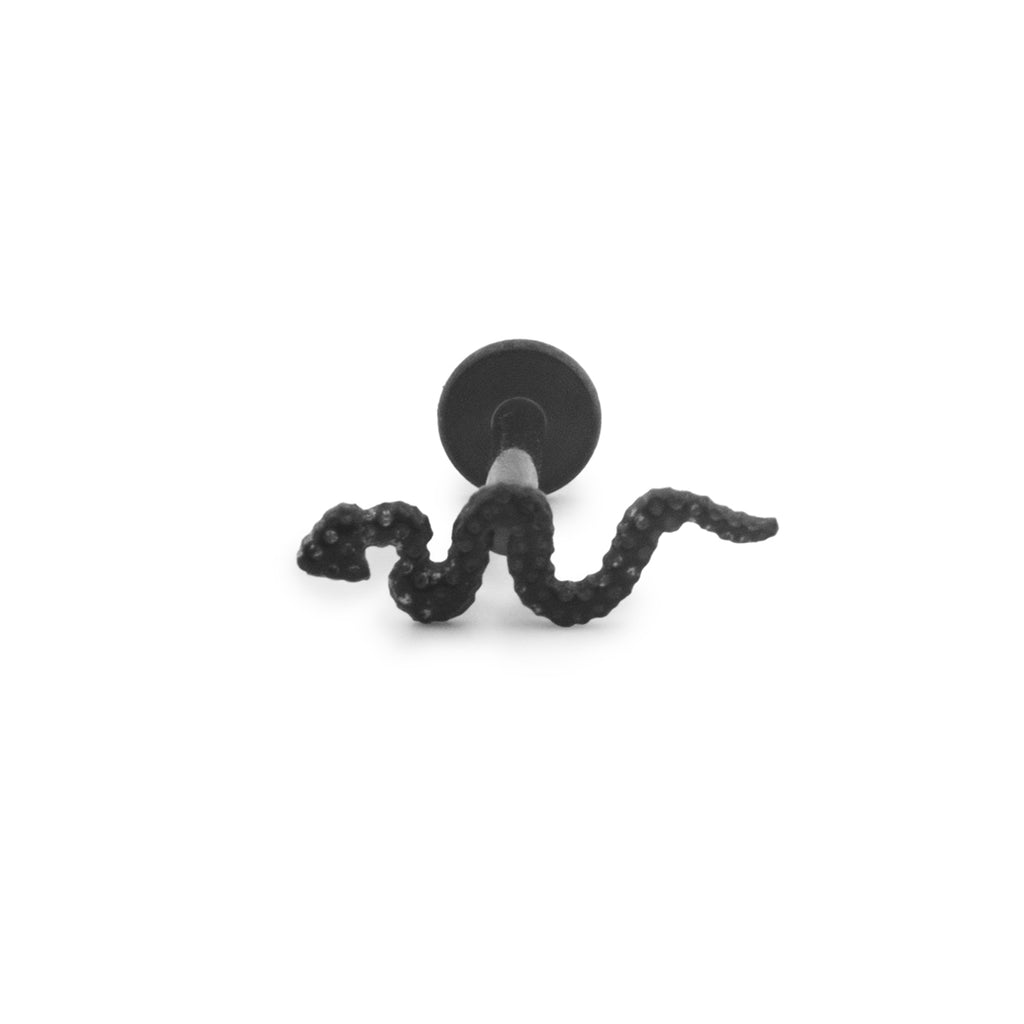 Snake Piercing Titanio Labret (3)