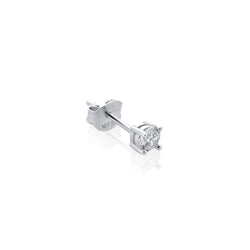 Arete Zircon Redondo Plata 925