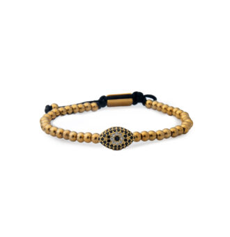 Brazalete Ojo turco oro
