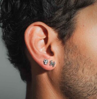 Piercing Spider y Skull Titanio G23
