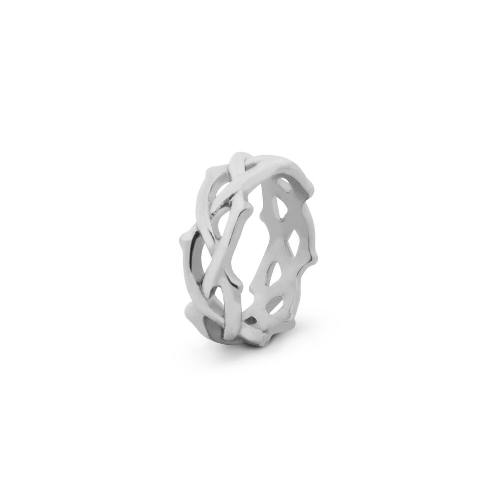 Anillo Rey de Espinas 316L